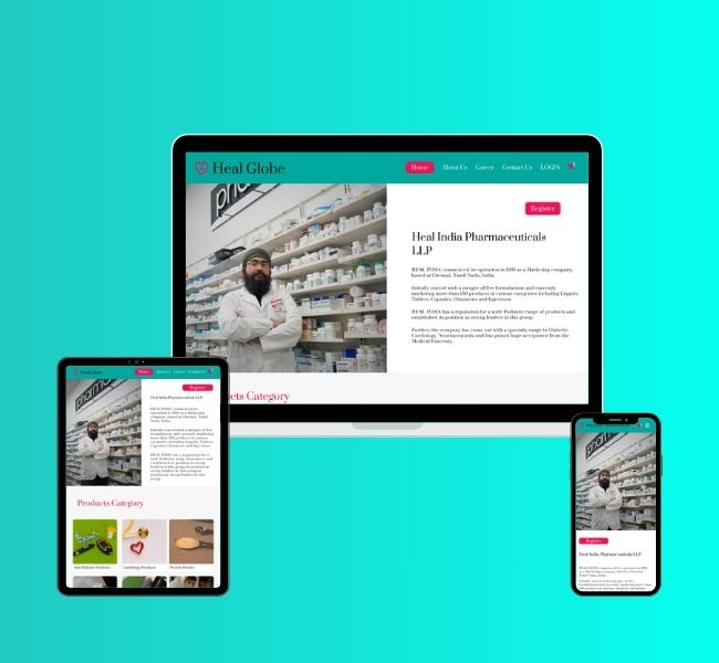 Pharmacy Design template​